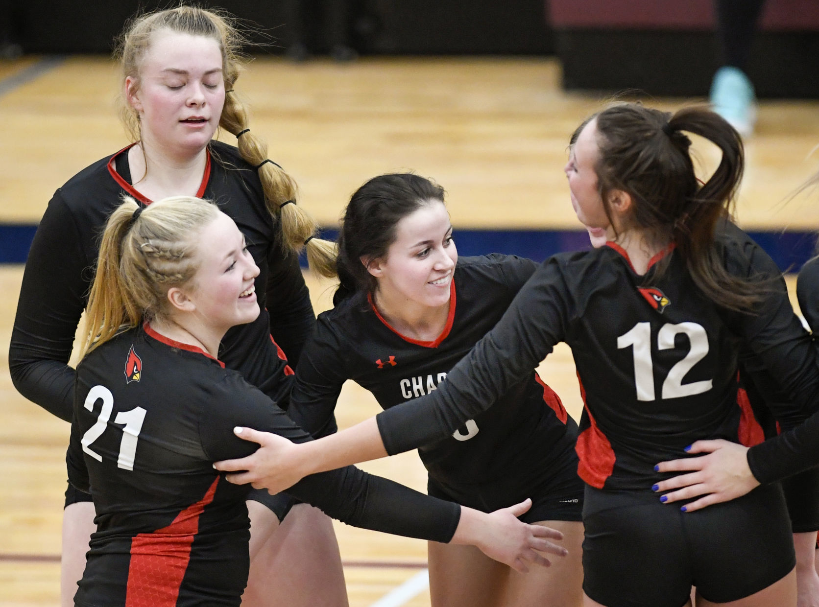 State volleyball, Lincoln Lutheran vs. Chadron, 11.07